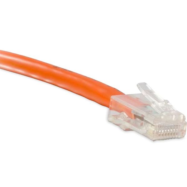 Enet Cat5E Orange 20 Foot Non-Booted (No Boot) (Utp) High-Quality, Enet, Mfr#: C5E-OR-NB-20-ENC